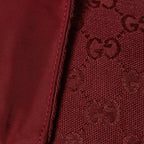 Reversible canvas jacket – this reversible jacket is crafted from Rosso Ancora Original GG canvas on one side – LUX VERSE Luxury Designer Fashion Outlet