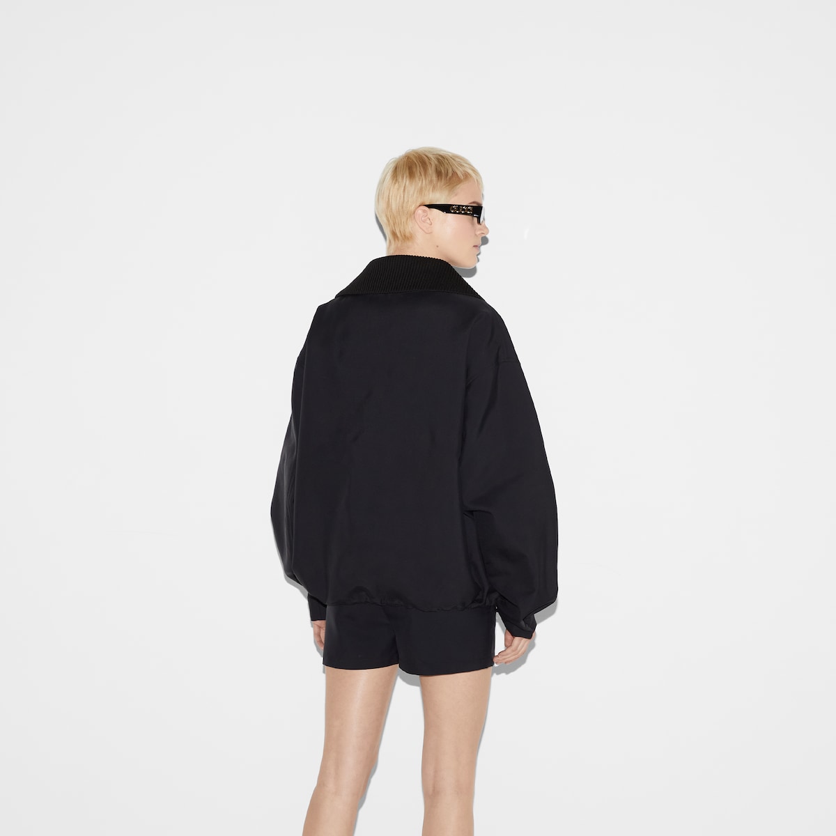 Techno garbardine caban – the piece is part of Sabato De Sarno's debut collection, offering a modern take on – LUX VERSE Luxury Designer Fashion Outlet
