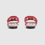 Interlocking slide sandal – taking inspiration from archival codes from the 1970s, hallmark era of the House, – LUX VERSE Luxury Designer Fashion Outlet