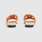 Women's Interlocking G sandal – taking inspiration from archival codes from the 1970s, hallmark era of the House, – LUX VERSE Luxury Designer Fashion Outlet