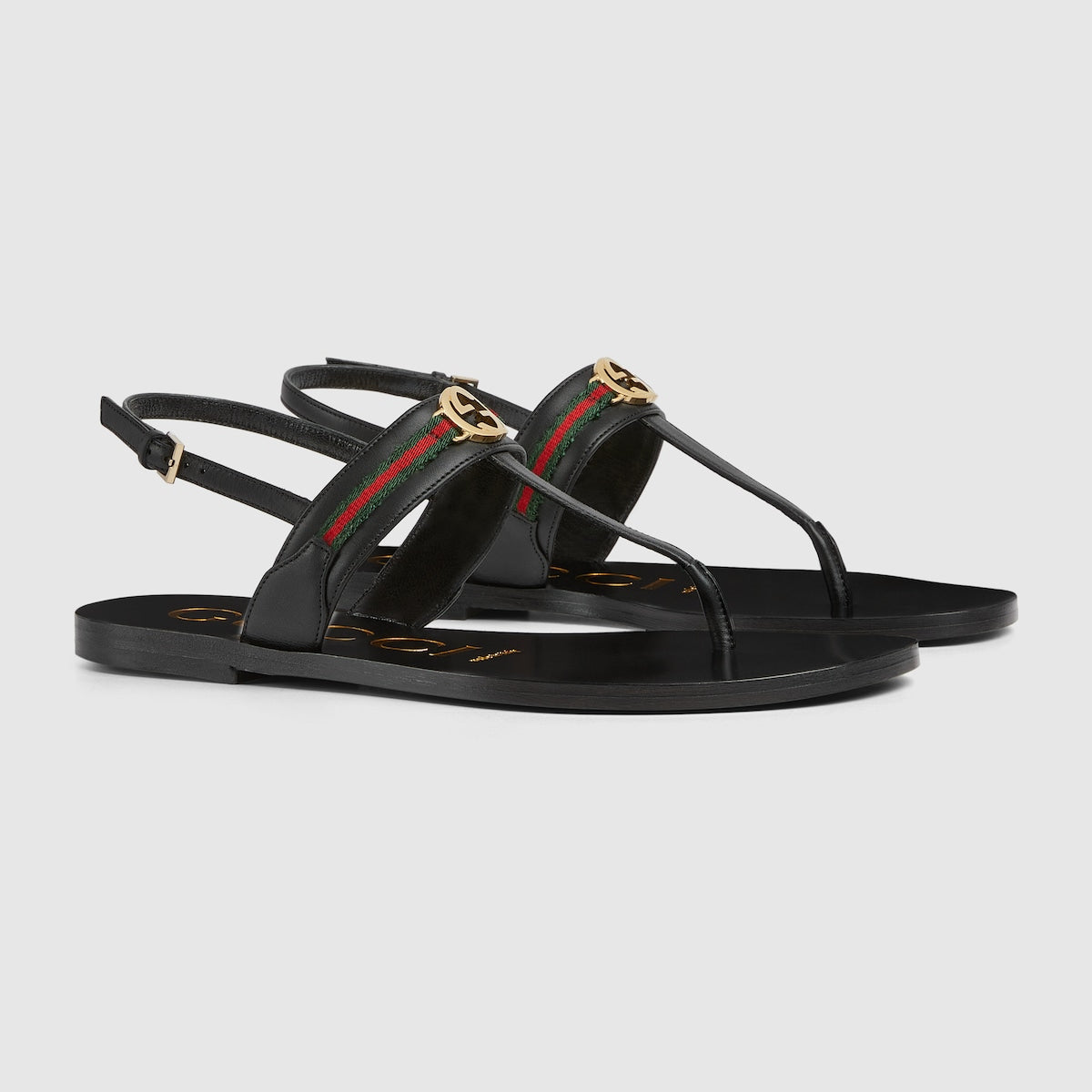 Interlocking G Web sandal – monochromatic styles appear throughout the latest collection, highlighting – LUX VERSE Luxury Designer Fashion Outlet