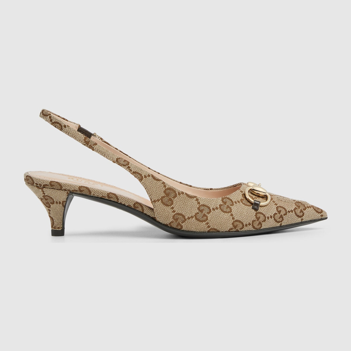 Women's GG slingback pump – inspired by the summer spirit and beach clubs on the Italian coast, this item is – LUX VERSE Luxury Designer Fashion Outlet