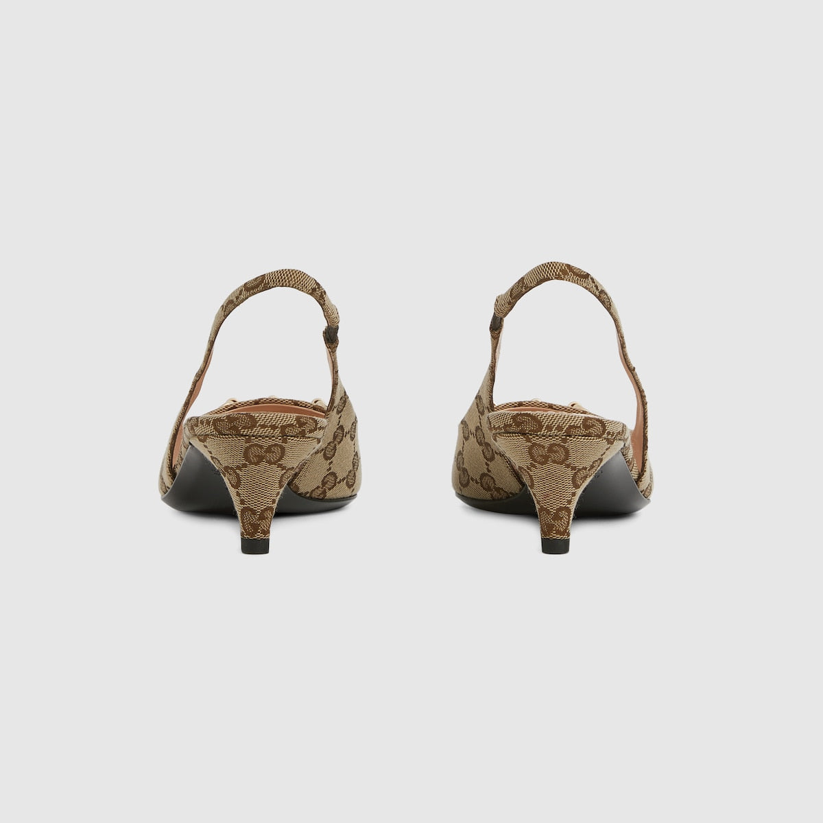 Women's GG slingback pump – inspired by the summer spirit and beach clubs on the Italian coast, this item is – LUX VERSE Luxury Designer Fashion Outlet