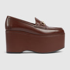Horsebit platform loafer – a confident and contemporary take on the House’s iconic loafer with Horsebit walked – LUX VERSE Luxury Designer Fashion Outlet