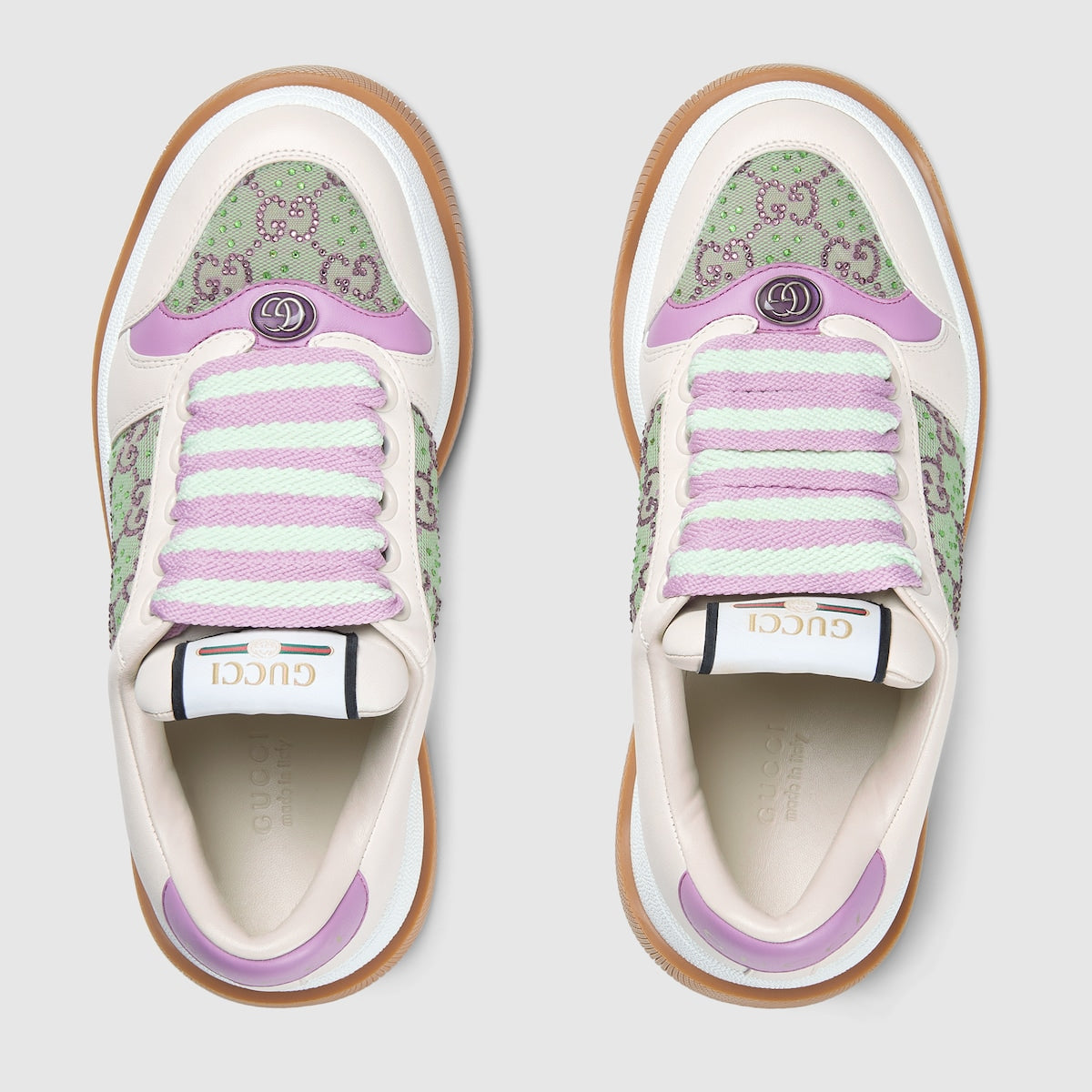 Screener leather Sneaker – influenced by classic trainers from the 1970s, the Screener sneakers is named for – LUX VERSE Luxury Designer Fashion Outlet