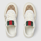 Women's Re-Web sneaker – this pair is crafted from the iconic Original canvas and white leather – LUX VERSE Luxury Designer Fashion Outlet