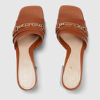 Women's Signoria slide sandal – the Signoria collection, named after the central piazza of Florence, recalls – LUX VERSE Luxury Designer Fashion Outlet