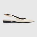 Signoria ballet flat – the Signoria ballet flat, named after the central piazza of Florence, recalls – LUX VERSE Luxury Designer Fashion Outlet