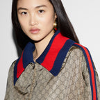 GG nylon jacket – inspired by the summer spirit and beach clubs on the Italian coast, this item is – LUX VERSE Luxury Designer Fashion Outlet