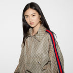 GG nylon jacket – inspired by the summer spirit and beach clubs on the Italian coast, this item is – LUX VERSE Luxury Designer Fashion Outlet