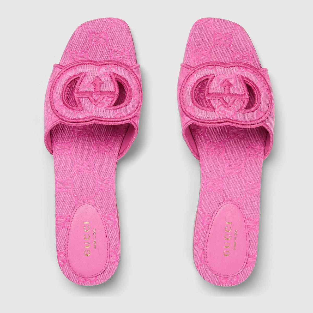 Women's Interlocking slide sandal – taking inspiration from archival codes from the 1970s, hallmark era of the House, – LUX VERSE Luxury Designer Fashion Outlet