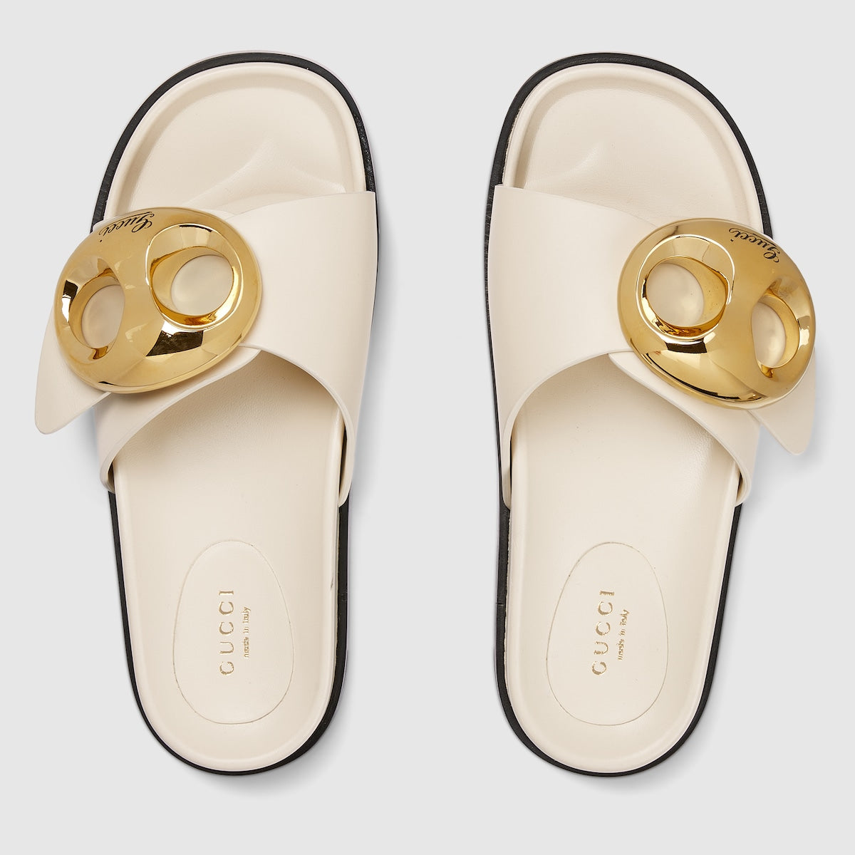 Women's Marina chain slide sandal – the Marina Chain is a signature design from 1960s, inspired by the glamorous world – LUX VERSE Luxury Designer Fashion Outlet