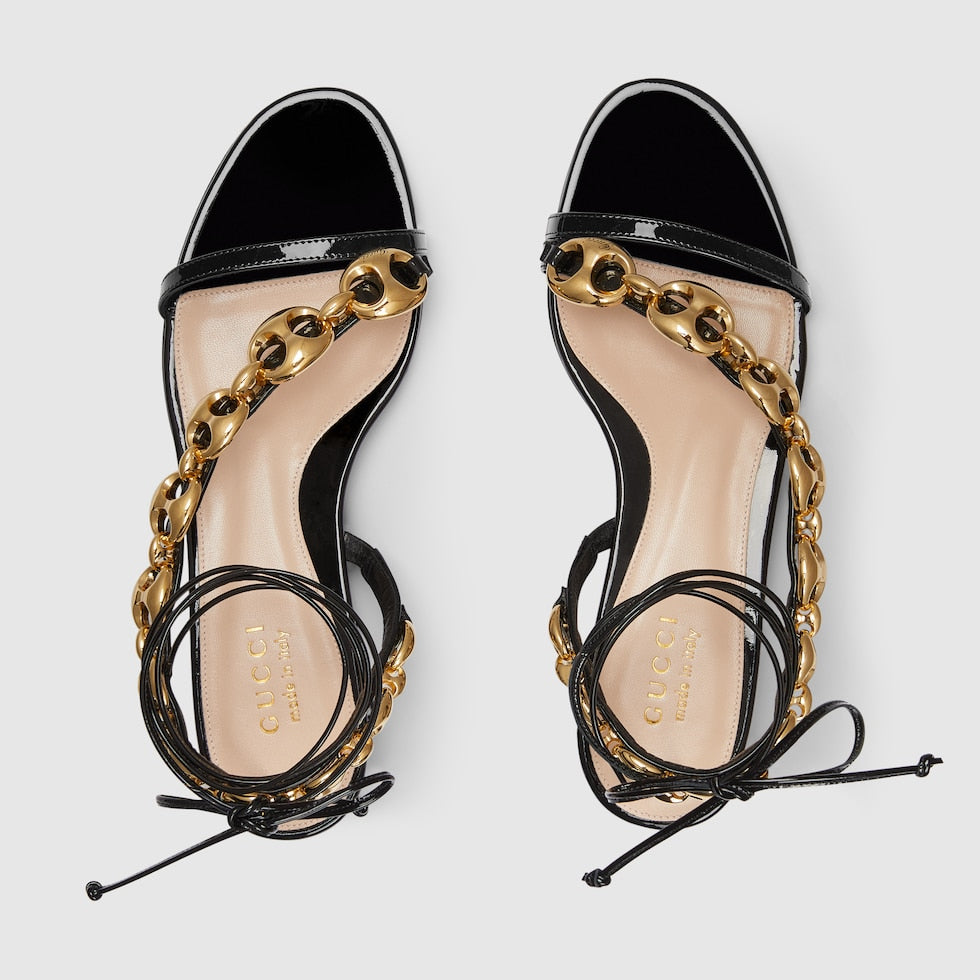 Marina chain sandal – the Marina Chain is a signature design from 1960s, inspired by the glamorous world – LUX VERSE Luxury Designer Fashion Outlet