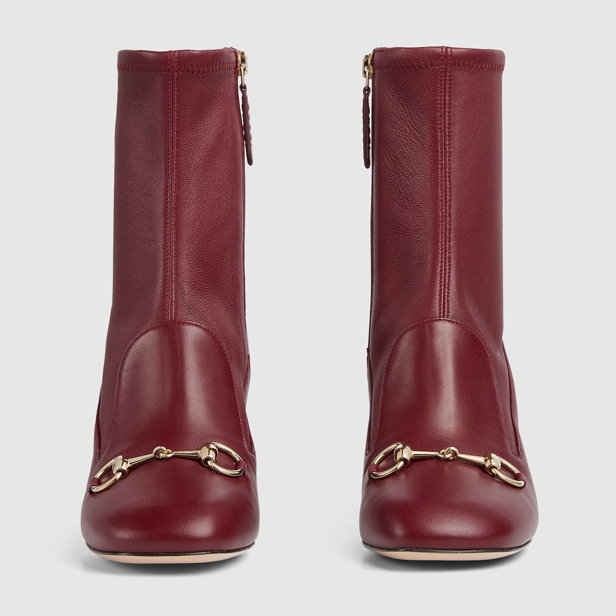 Women's Horsebit ankle bootie – this pair of boots are crafted in refined stretch leather and defined by the iconic – LUX VERSE Luxury Designer Fashion Outlet