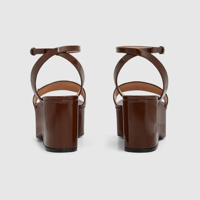 Horsebit flatform sandal