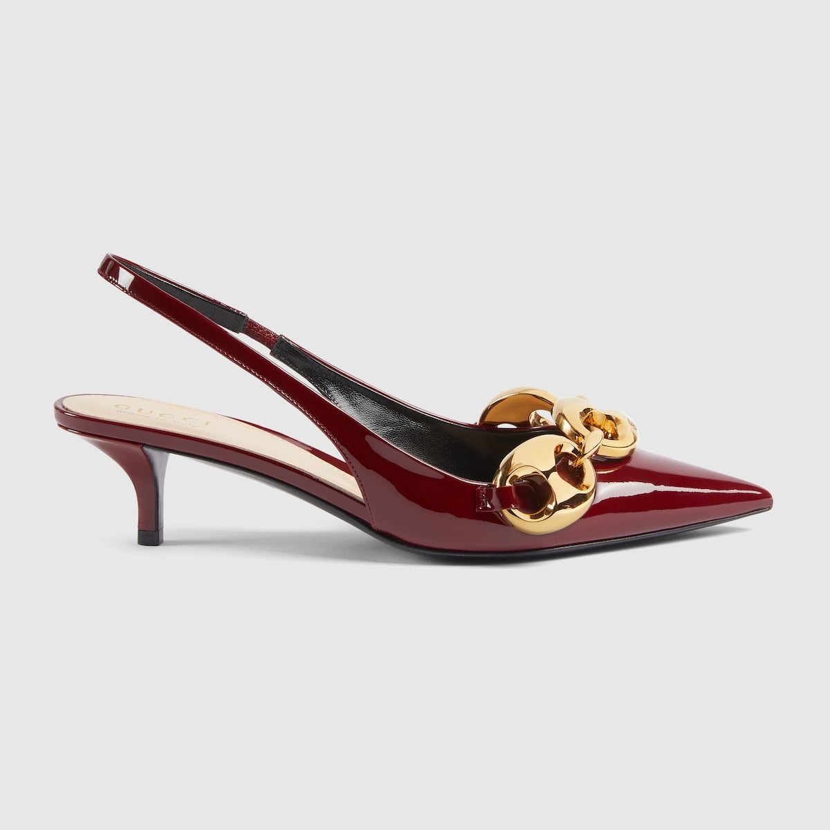 Slingback with Marina chain – the Marina Chain is a signature design from 1960s, inspired by the glamorous world – LUX VERSE Luxury Designer Fashion Outlet