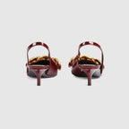 Slingback with Marina chain – the Marina Chain is a signature design from 1960s, inspired by the glamorous world – LUX VERSE Luxury Designer Fashion Outlet