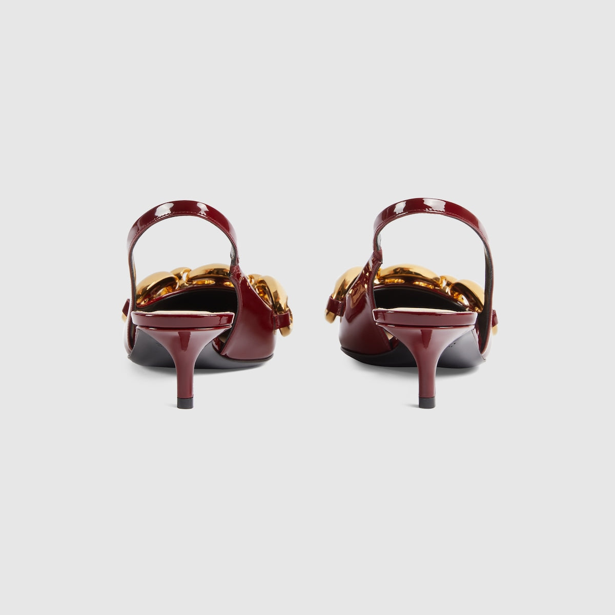 Slingback with Marina chain – the Marina Chain is a signature design from 1960s, inspired by the glamorous world – LUX VERSE Luxury Designer Fashion Outlet