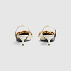 Women's slingback with Marina chain – the Marina Chain is a signature design from 1960s, inspired by the glamorous world – LUX VERSE Luxury Designer Fashion Outlet
