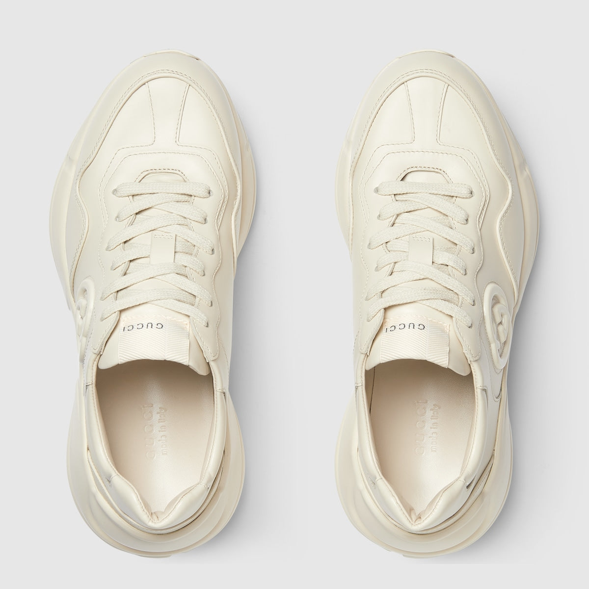 Women's Rhyton sneaker – with its recognizable sole and chunky construction, the Rhyton is introduced – LUX VERSE Luxury Designer Fashion Outlet