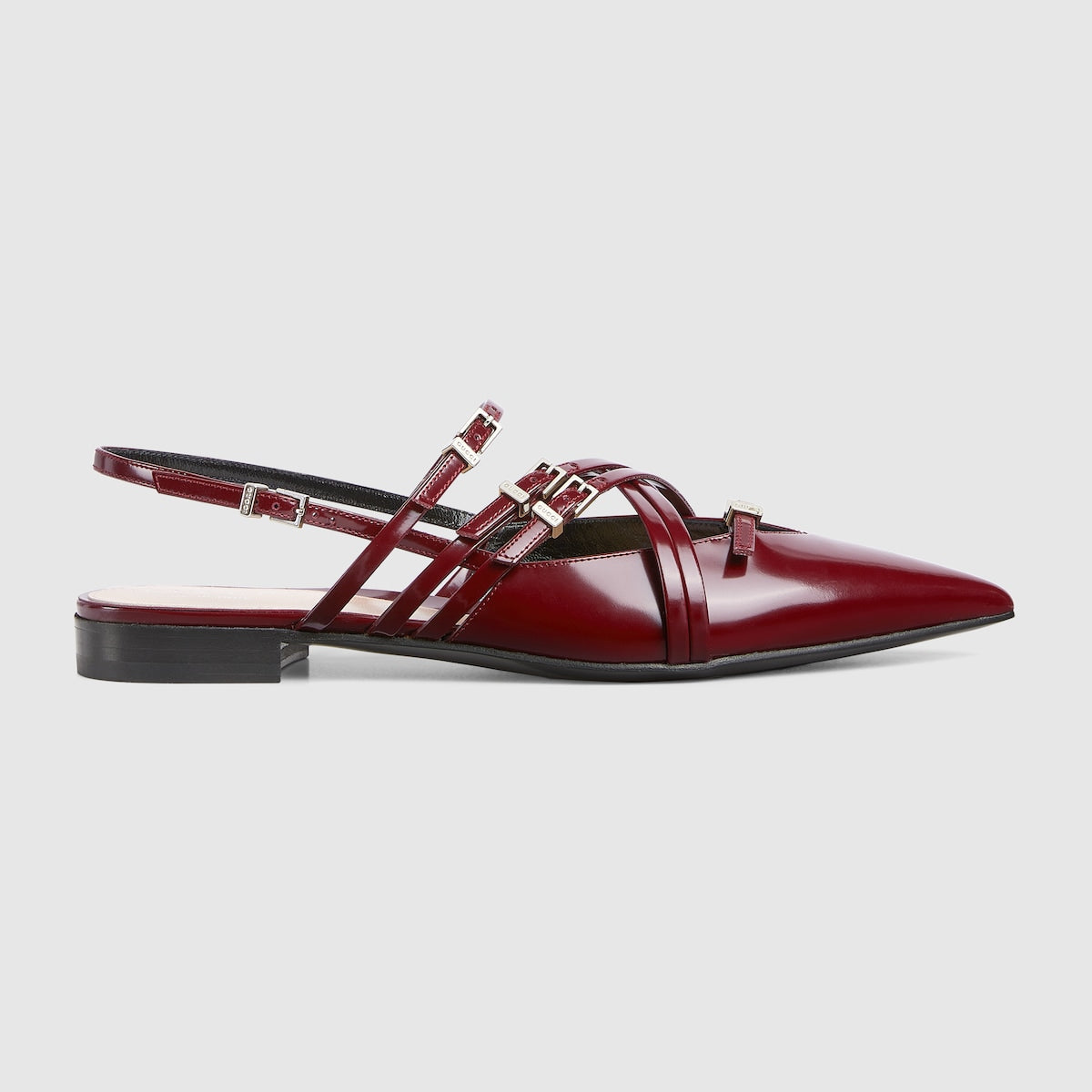 Strappy ballet flat – this pair of strappy sandals is crafted in refined leather and defined by a knot – LUX VERSE Luxury Designer Fashion Outlet