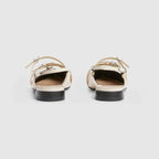 Women's strappy ballet flat – the adjustable buckle closure completes the style – LUX VERSE Luxury Designer Fashion Outlet