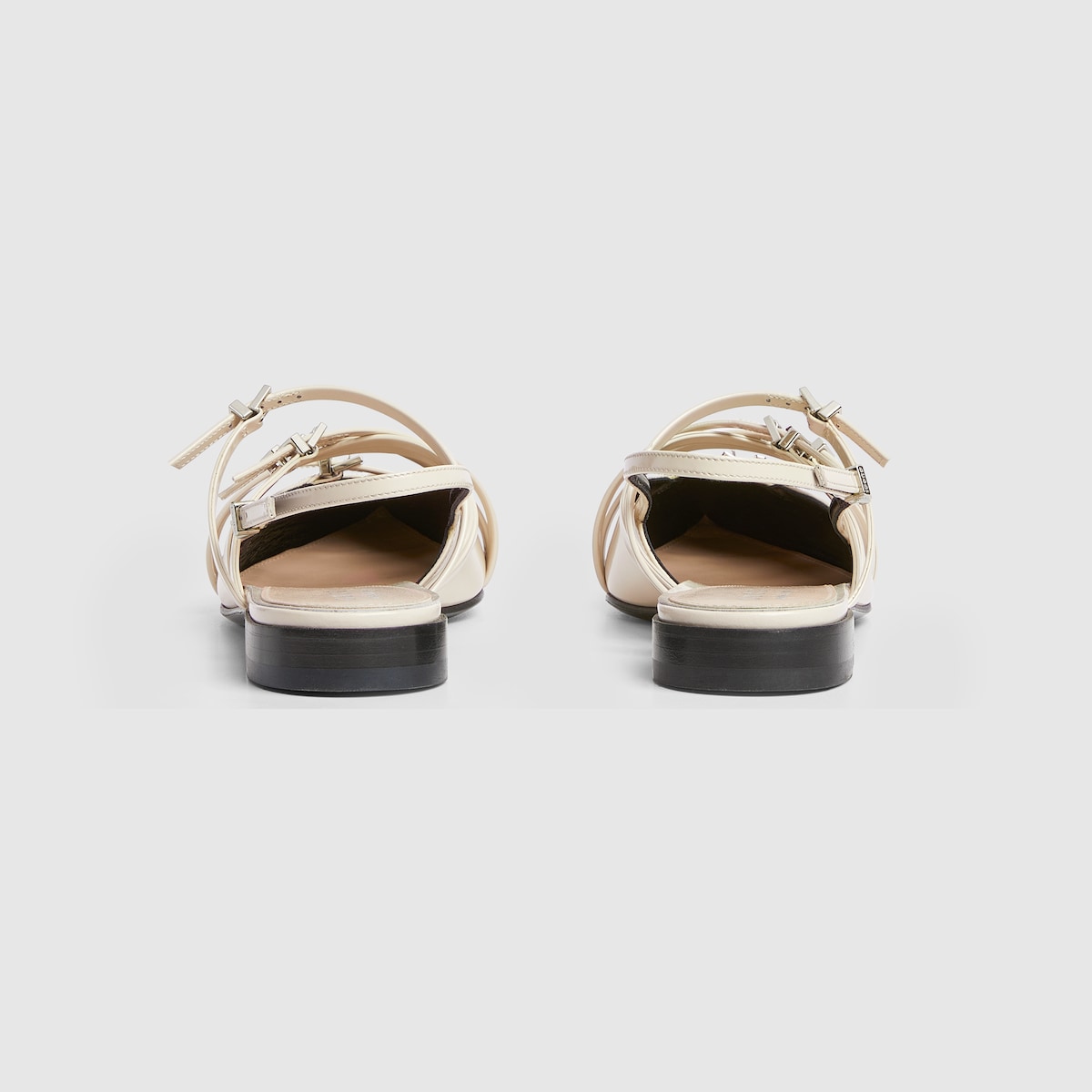 Women's strappy ballet flat – the adjustable buckle closure completes the style – LUX VERSE Luxury Designer Fashion Outlet
