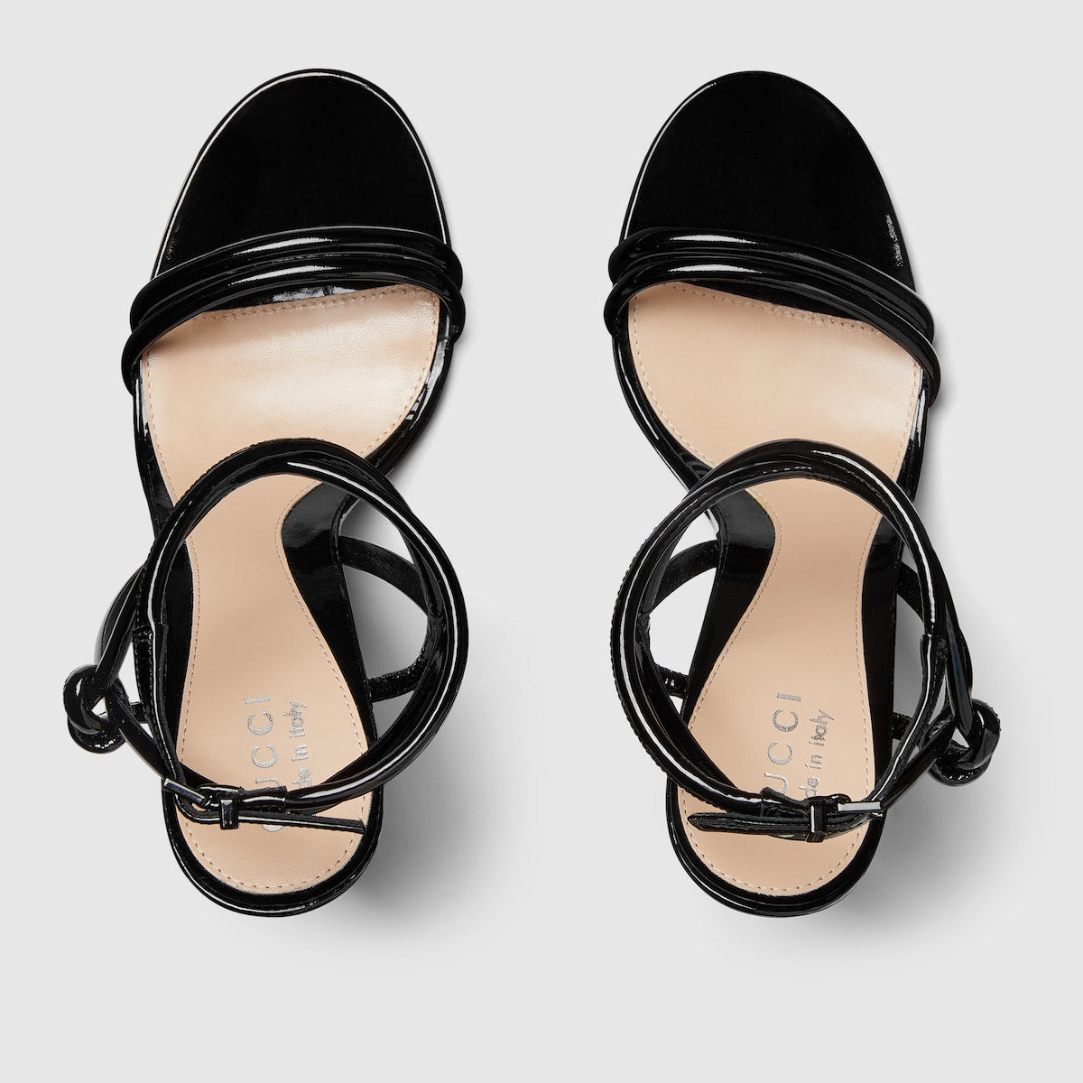 Women's strappy leather sandal – the adjustable buckle closure completes the style – LUX VERSE Luxury Designer Fashion Outlet