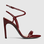 Women's strappy sandal – this pair of strappy sandals is crafted in refined leather and defined by a knot – LUX VERSE Luxury Designer Fashion Outlet