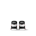 Trainer Sneaker Leather – key details are the script signature on the side and in a Western-style font at – LUX VERSE Luxury Designer Fashion Outlet