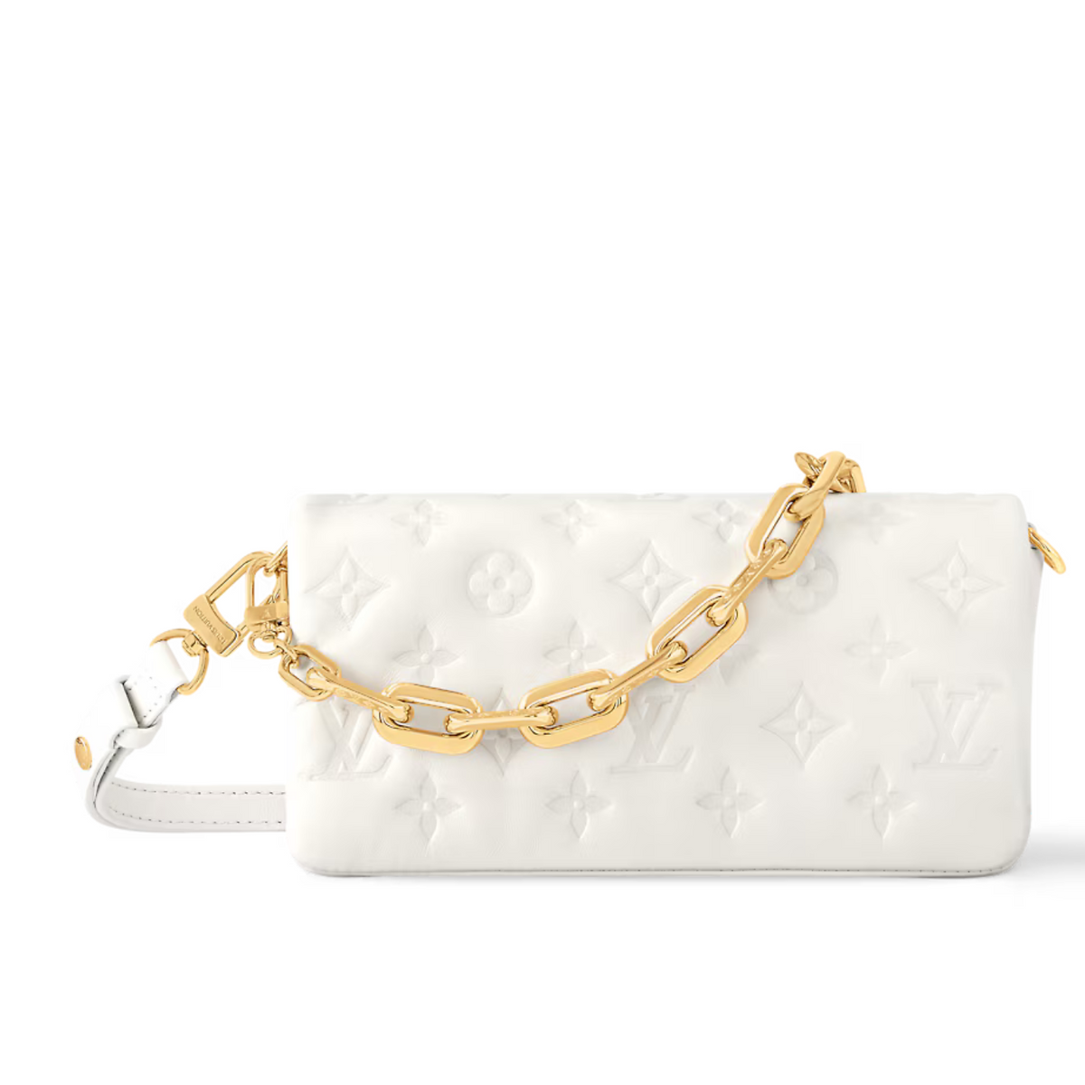 Pochette Coussin Soft Lambskin – the Pochette Coussin is crafted from soft lambskin, which is embossed with – LUX VERSE Luxury Designer Fashion Outlet