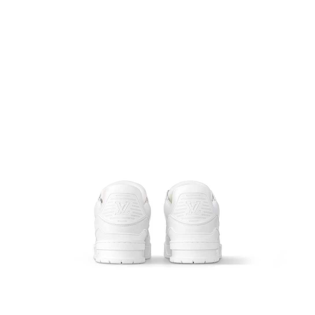 Trainer Rubber Leather sneaker – crafted from supple white calf leather, this version of the Trainer sneaker is part – LUX VERSE Luxury Designer Fashion Outlet
