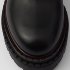 Leather Chelsea boots – a hybrid silhouette blending classic details and contemporary touches defines these – LUX VERSE Luxury Designer Fashion Outlet