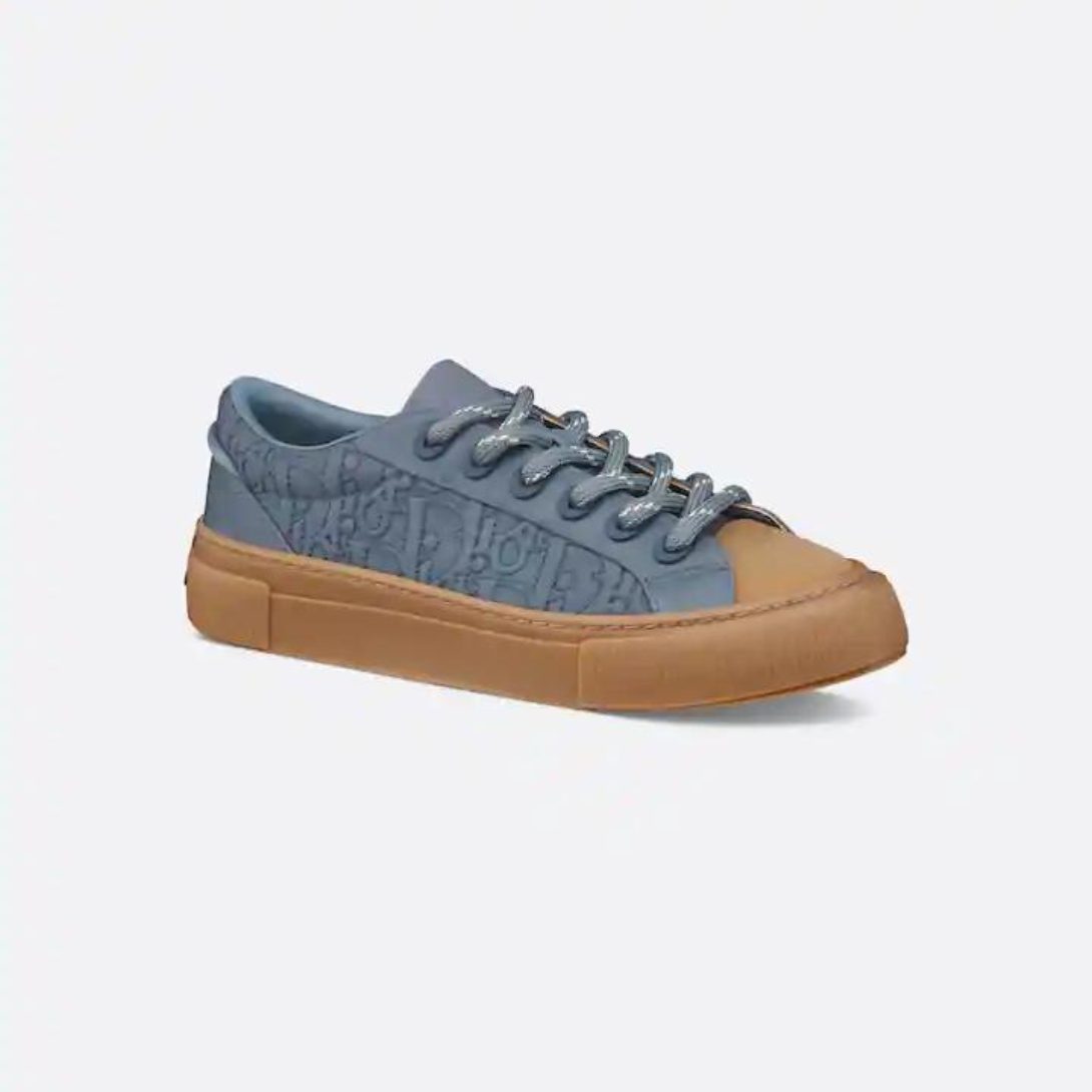 B33 Sneaker – Dyed Cotton LIMITED AND NUMBERED EDITION – part of the capsule, the B33 sneaker reframes the timeless tennis shoe with a play – LUX VERSE Luxury Designer Fashion Outlet