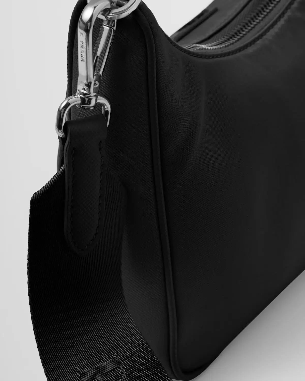 Re-Edition 2005 Re-Nylon bag – product code: 1BH204_R064_F0002_V_V9L Saffiano trim Removable chain handle – LUX VERSE Luxury Designer Fashion Outlet
