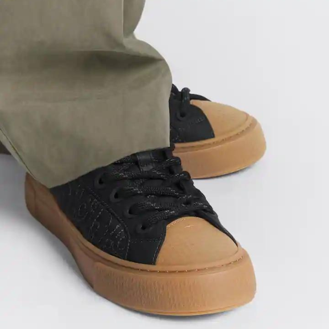 Dior B33 Sneaker – Dyed Cotton LIMITED AND NUMBERED EDITION – part of the capsule, the B33 sneaker reframes the timeless tennis shoe with a play – LUX VERSE Luxury Designer Fashion Outlet