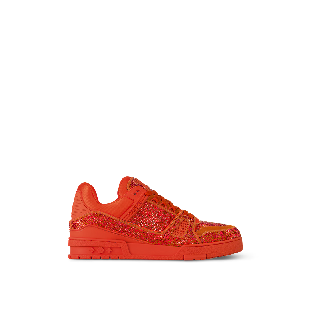 Trainer Sneaker Orange Crystal – an icon of the shoe collection, this model was originally designed by Virgil Abloh, – LUX VERSE Luxury Designer Fashion Outlet