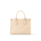 OnTheGo PM Crème Beige – a soft cream-tone makes the Monogram Empreinte leather of this OnTheGo PM bag seem – LUX VERSE Luxury Designer Fashion Outlet