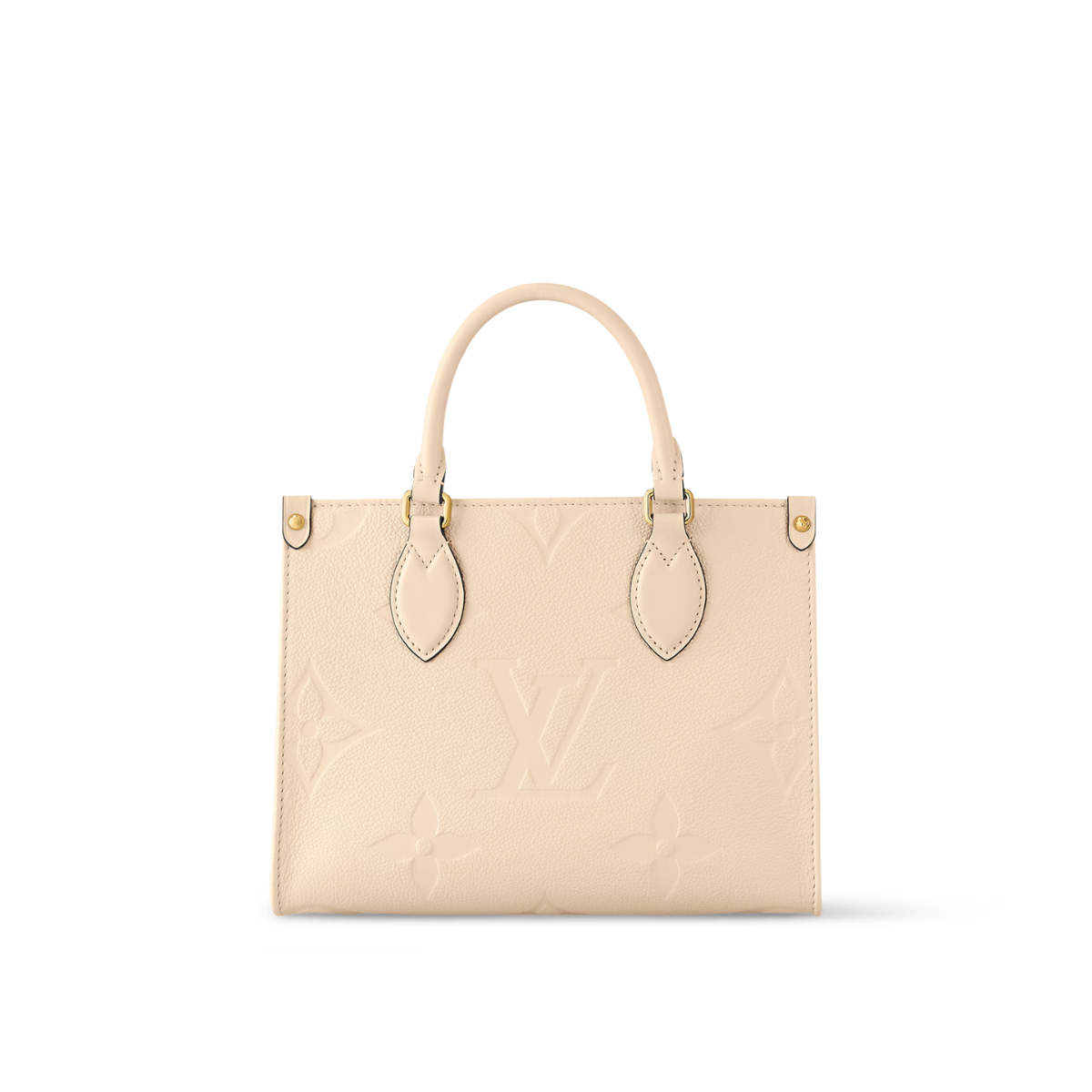 OnTheGo PM Crème Beige – a soft cream-tone makes the Monogram Empreinte leather of this OnTheGo PM bag seem – LUX VERSE Luxury Designer Fashion Outlet