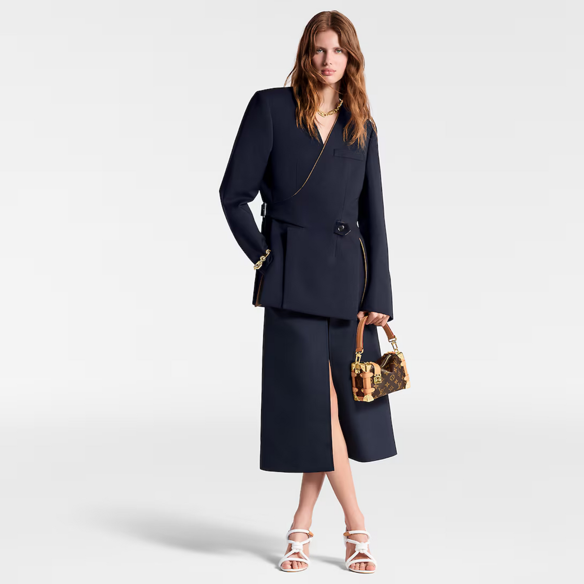 Side Trunk PM – the reinforced corners and S-lock attached to the zipper are directly inspired – LUX VERSE Luxury Designer Fashion Outlet