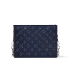 Coussin PM Marine Blue – the Coussin can be worn cross-body with the strap, short-shoulder style on its – LUX VERSE Luxury Designer Fashion Outlet