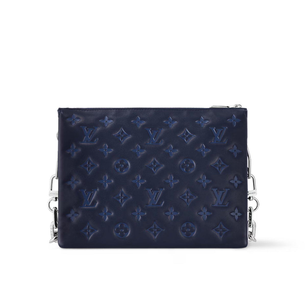 Coussin PM Marine Blue – the Coussin can be worn cross-body with the strap, short-shoulder style on its – LUX VERSE Luxury Designer Fashion Outlet