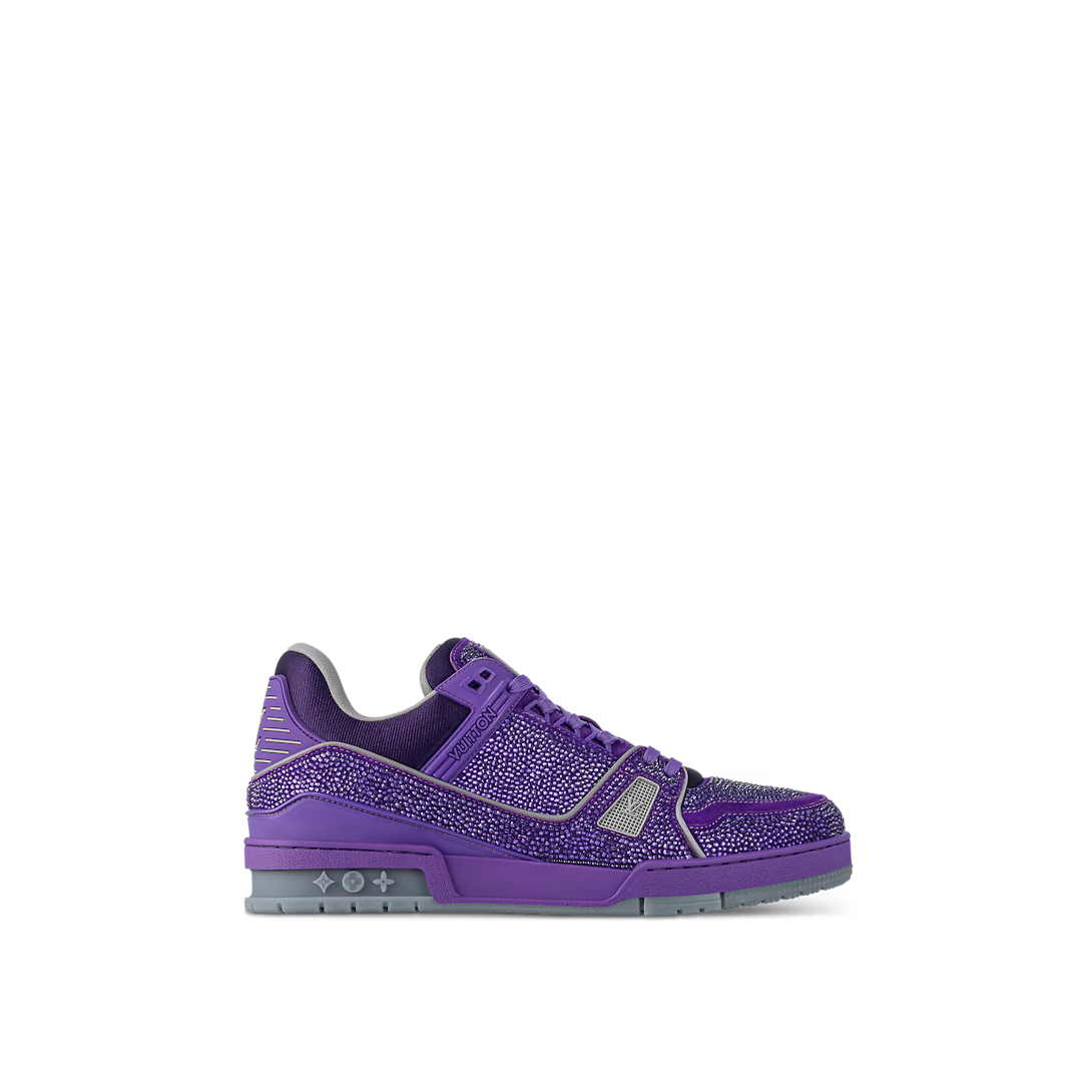 Trainer Crystal Sneaker – originally designed by Virgil Abloh, this model was inspired by vintage basketball – LUX VERSE Luxury Designer Fashion Outlet