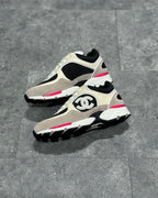 White Mesh Colourblock Chunky - Women's