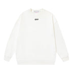 OFF Text Logo Sweatshirt – Herren