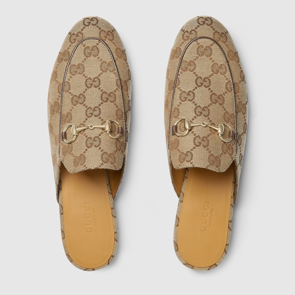 Princetown slipper – this model is enhanced by the light gold-toned hardware – LUX VERSE Luxury Designer Fashion Outlet