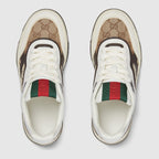 Re-Web sneaker – this pair is crafted from the iconic Original canvas and white leather – LUX VERSE Luxury Designer Fashion Outlet