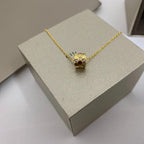 Bee Love Diamond Necklace – LUX VERSE Luxury Designer Fashion Outlet