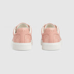Women's Ace sneaker with Web – this style features a pink Supreme canvas, complete with tonal Web stripe – LUX VERSE Luxury Designer Fashion Outlet