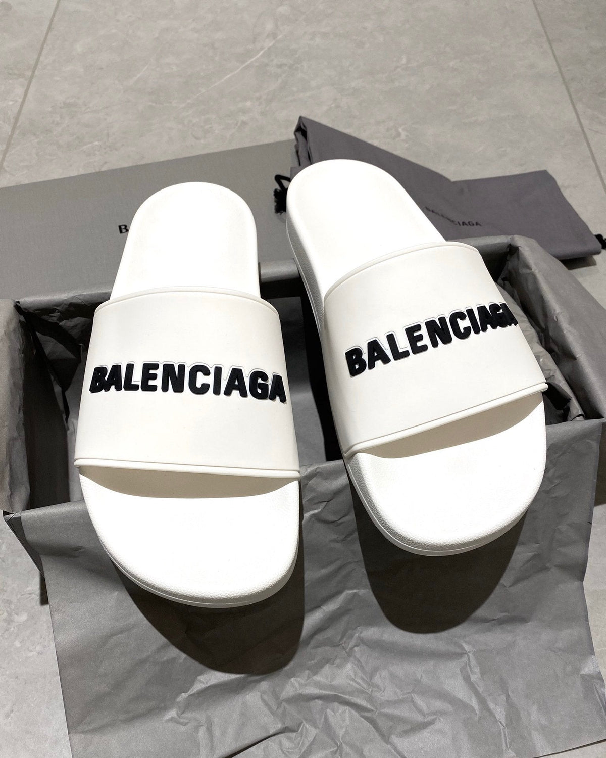 White Logo Slides